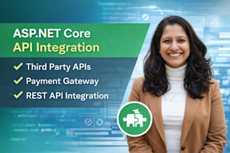 integrate third party API or fix API integration issues