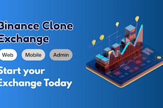 build a binance clone exchange platform with advanced trading features