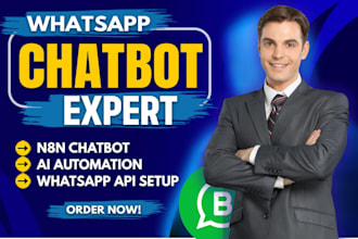 build whatsapp chatbot n8n whatsapp ai chatbot, whatsapp api whatsapp automation