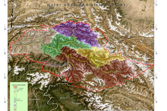 create professional watershed, stream order and hydrological maps using gis
