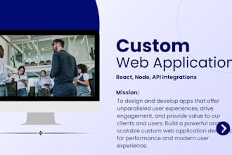 develop full stack web app using react node and API