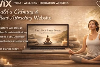 do aromatherapy yoga instructor website mindfulness meditation wix website