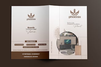 esign eye catching business brochure