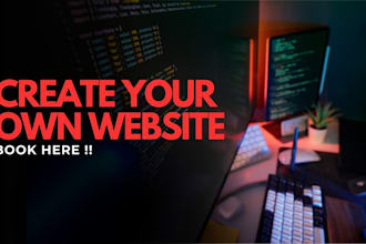 create a new website for you