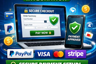 integrate payment gateways on your website