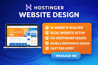build hostinger ai website, hostinger blog setup, fix horrizon, supababe email