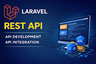 develop or integrate rest API in php laravel
