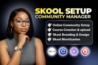 do skool community setup, skool community management, skool online course, skool