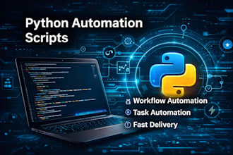build python automation scripts and ai workflow automation