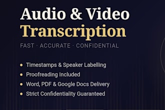 transcribe medical, research audio with scientific accuracy