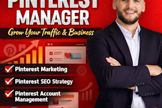 be your pinterest marketing manager for SEO pin and invite
