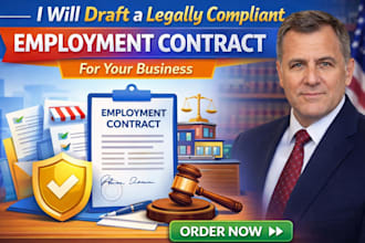 draft a legally compliant employment contract for your business