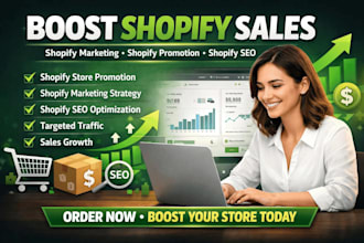 boost shopify sales shopify marketing shopify promotion shopify SEO