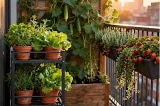 design your balcony or small garden