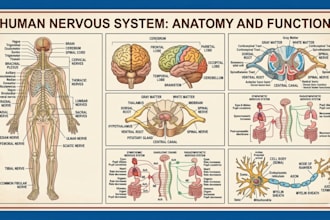 draw 2d medical biology scientific illustration human anatomy diagrams