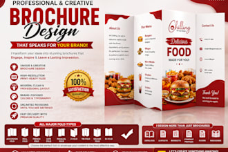 design digital brochure, leaflet or catalog