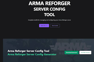 complete arma reforger server configuration
