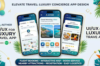 develop concierge service app and lifestyle management service
