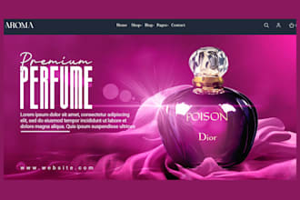 design perfume shopify store perfume website perfume fragrance cologne website