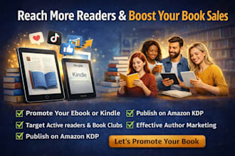 do book club promotion kindle promotion book publishing amazon kdp author