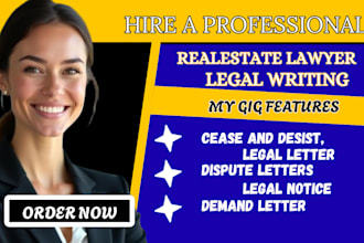 draft professional cease and desist, demand letter, or dispute letter