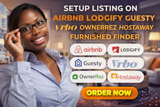 setup listing on airbnb lodgify guesty vrbo ownerrez hostaway furnished finder
