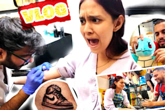 design eye catching youtube vlog thumbnails