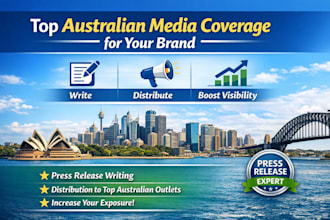 write and distribute your australia press release to top australian media outlet
