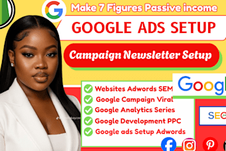 setup and optimize google PPC ads campaigns for website adwords callrail phone