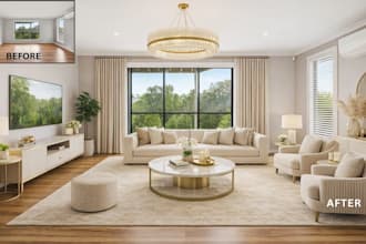 do realistic virtual staging for your real estate listings