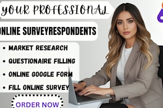 get real and targeted survey responses for your research