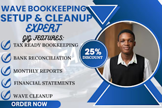do wave accounting bookkeeping, cleanup and bank reconciliation