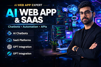 develop ai web app or saas application