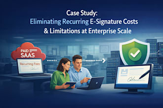 provide a fully built esignature app same as docusign with full source code