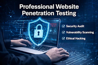 do website penetration testing and security vulnerability analysis