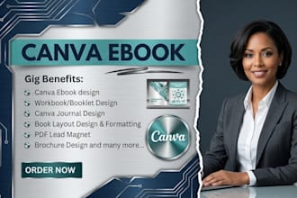 canva ebook design canva workbook worksheet planner journal canva cookbook