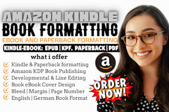 do amazon kindle book formatting paperback formatting ebookformatting