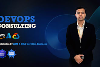 be your certified devops engineer for AWS infrastructure and ci cd