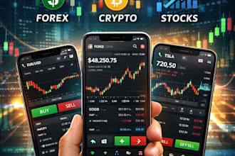 build forex trading platform, forex broker website, crypto trading platform