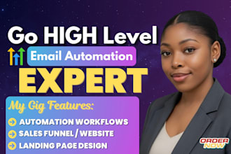 setup gohighlevel sales funnel, automation workflows, go highlevel website