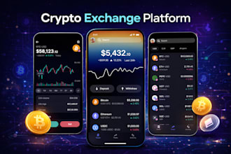 develop a crypto exchange app or cryptocurrency exchange website