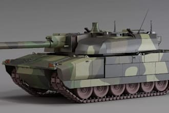 advanced 3d military transport vehicle,prototype car,traverser m2,asset for game