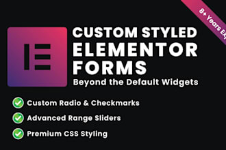 create a professional, custom elementor contact form