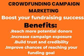 do crowdfunding campaign marketing and gofundme promotion