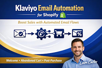 set up klaviyo email automation flows