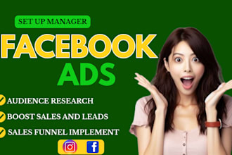 run italian facebook ads campaign, instagram ads and social media advertising