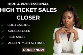 be your sales closer sales representative sales person for b2b sales