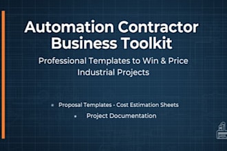 help automation engineers create professional plc project proposals