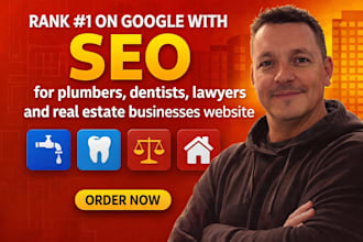 do seo for plumber, dentist, lawyers, and real estate business website