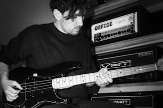 record professional electric bass for your song